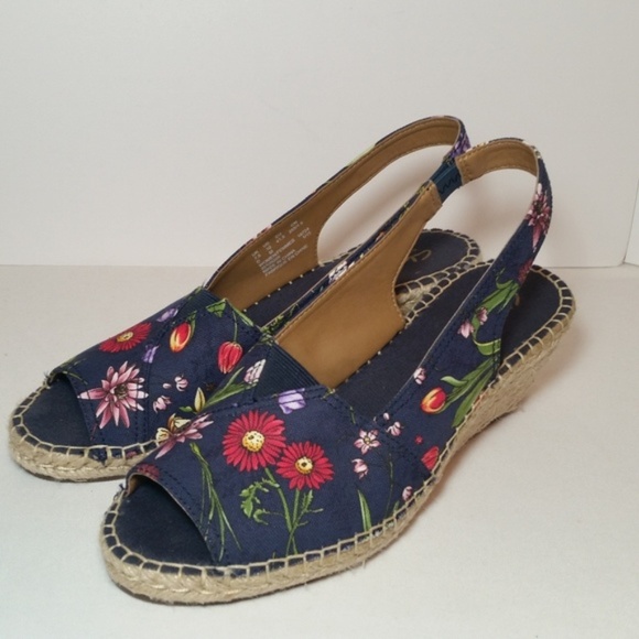 clarks artisan women's petrina rhea espadrille wedge sandals